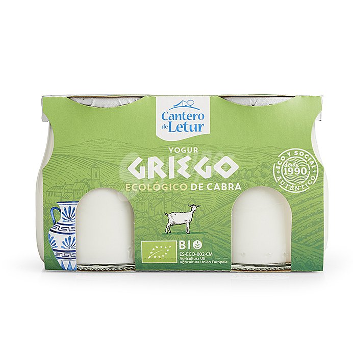 Yogur griego de cabra ecológico EL