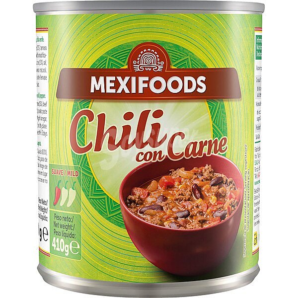 Chili con carne suave