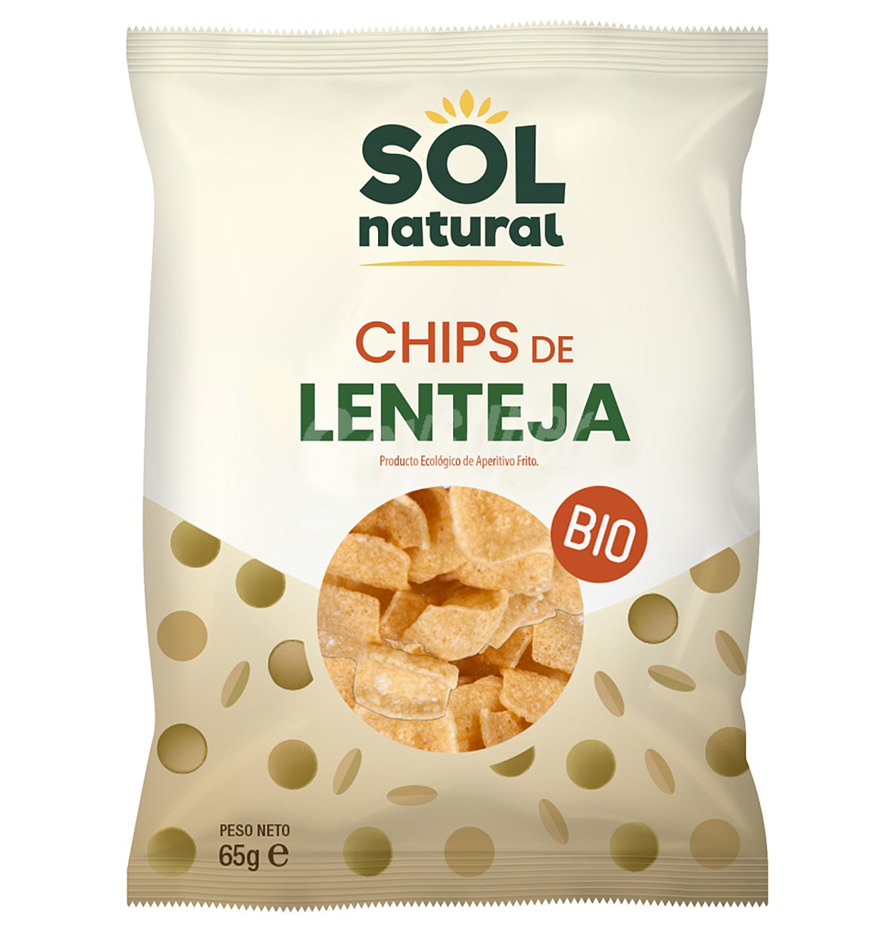 Chips bio sol natural lentejas