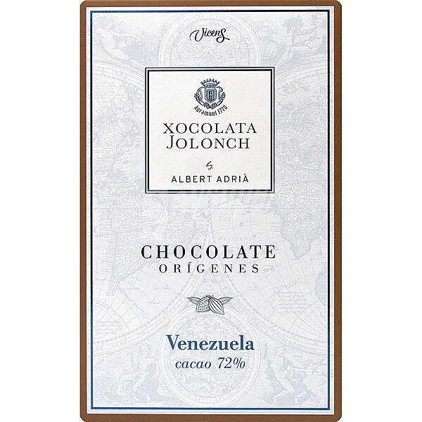 Orígenes Venezuela chocolate 72% cacao