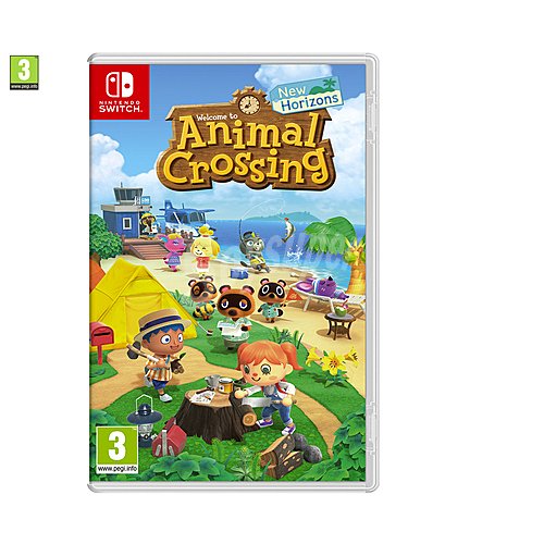 Animal Crossing: New Horizons para Nintendo Switch. Género: gestión, estrategia. pegi: +3