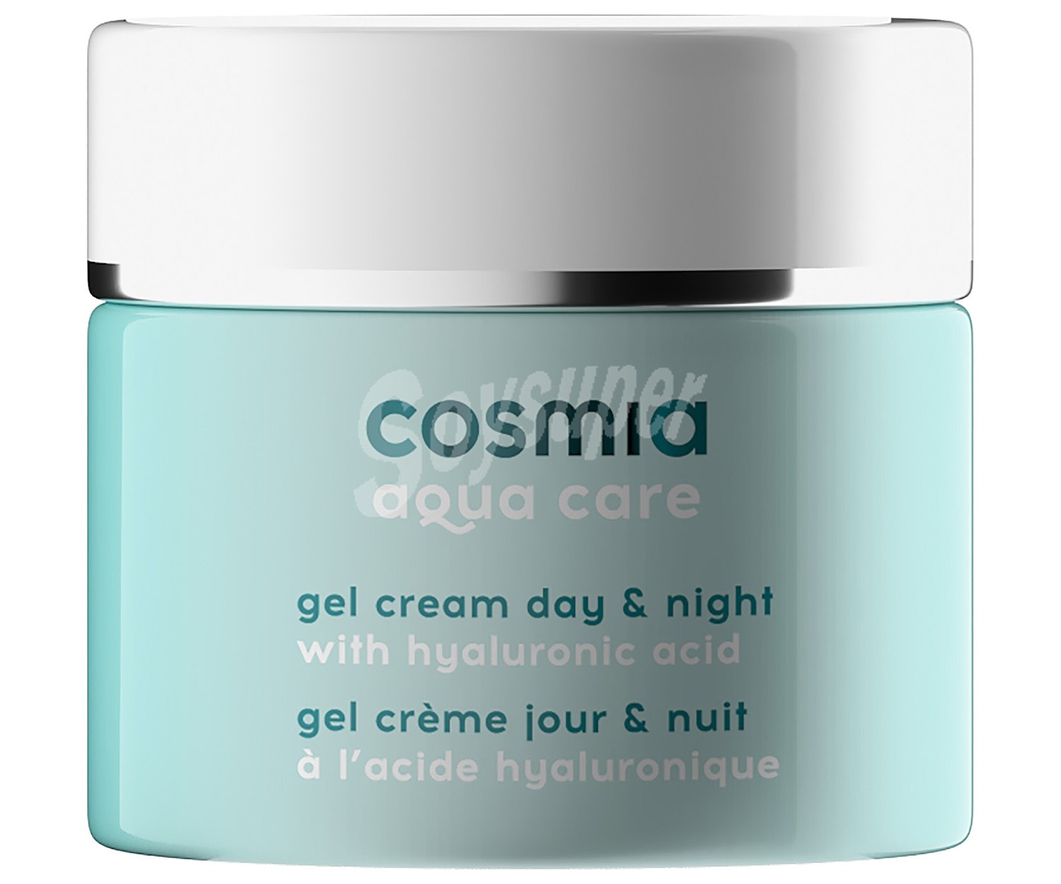 Crema hidrante intensivo día y noche con textrua gel y ácido hialuróncio aqua care