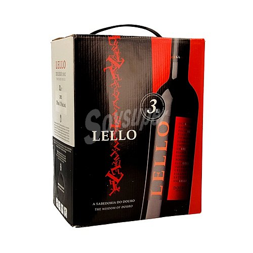 Lello Vino tinto de Portugal lello bag in box