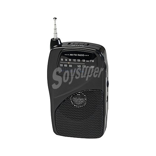 Radio de bolsillo selecline MR973 841641 con sintonizador de radio am/fm y altavoz incorporado