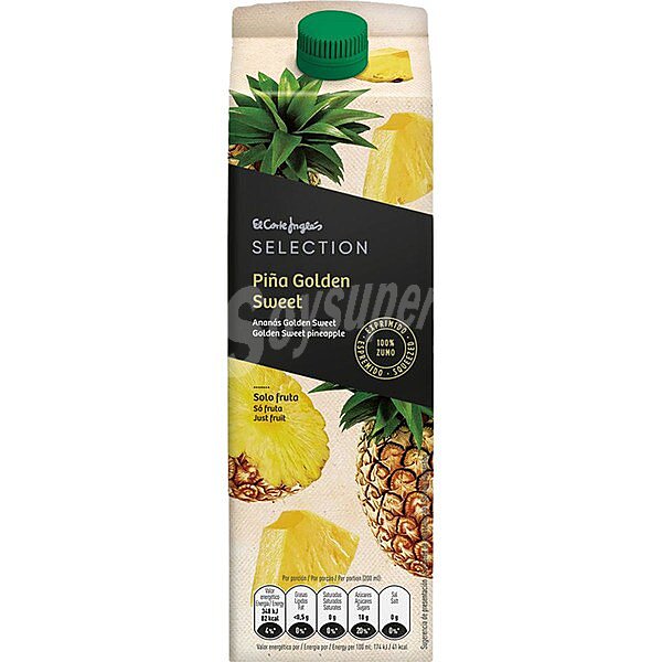 Zumo de piña golden sweet 100% exprimido selection