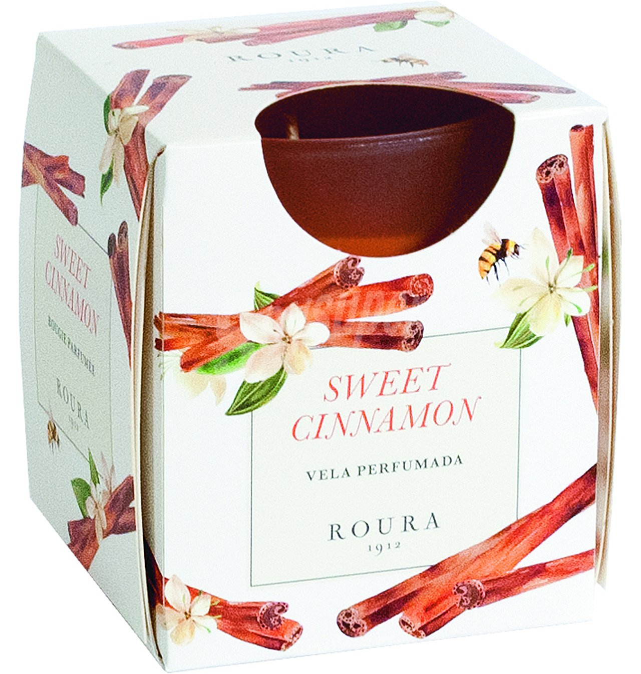 Vaso perfumado roura canela