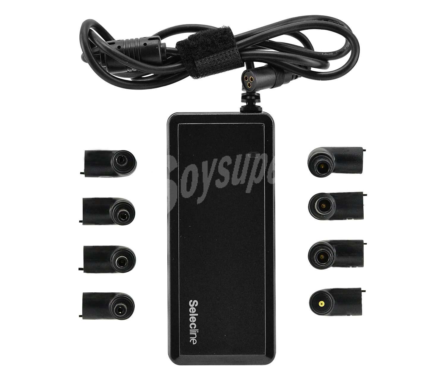 Cargador universal para ordenadores portátiles 65W, 8 adaptadores