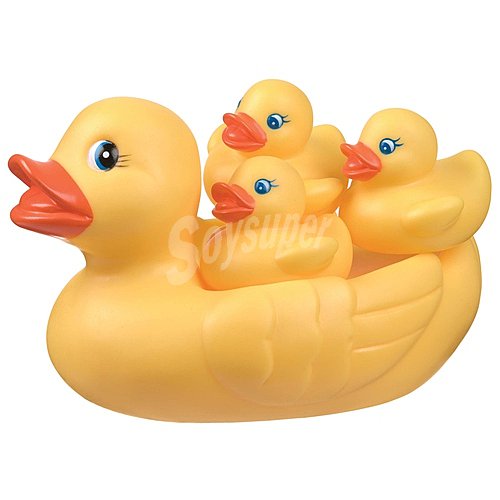 Familia de patos de agua para bebé, playgro.