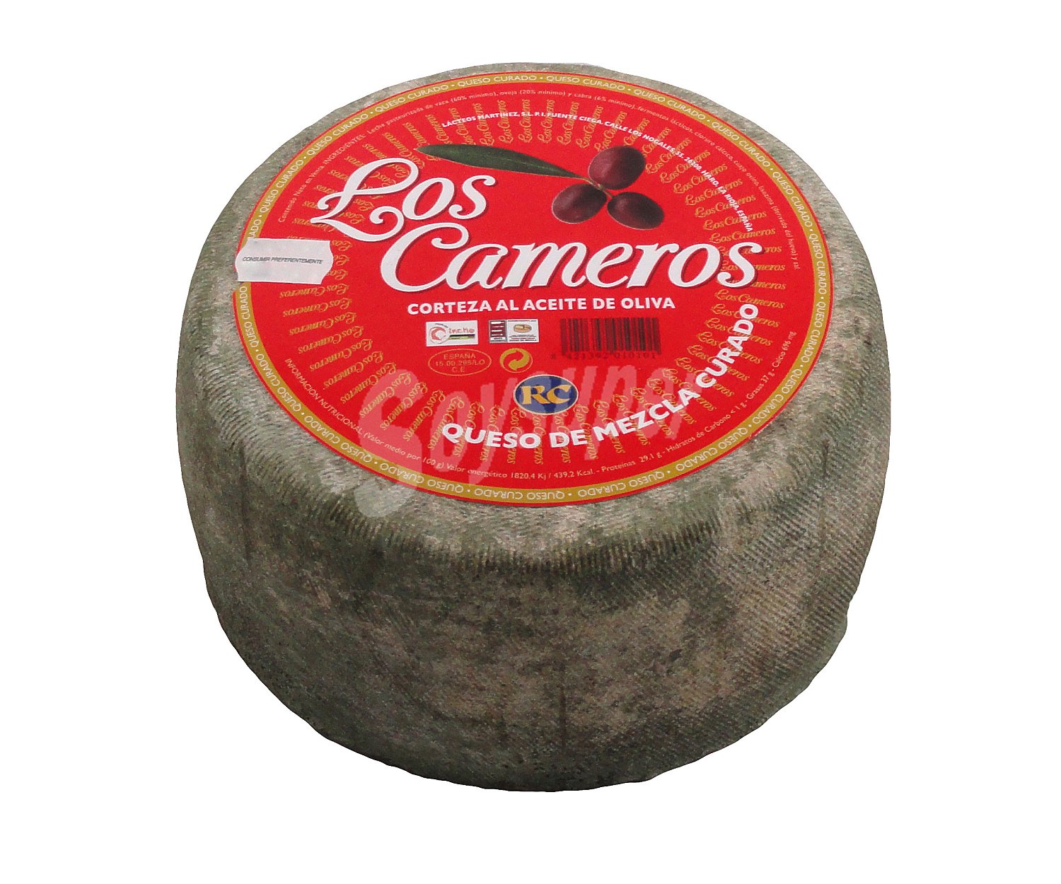 Queso mezcla curado