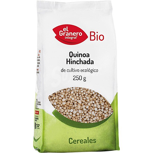 Bio quinoa hinchada de cultivo ecológico envase 250 g