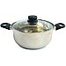 Cacerola con tapa de Acero Inoxidable apto para todo tipo de cocinas, basic, Ø24cm