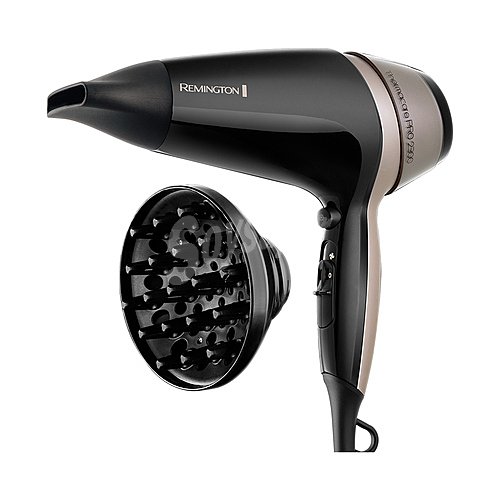 Secador de pelo remington Thermacare Pro D5715, iónico, 2100W, 2 velocidades, 3 temperaturas