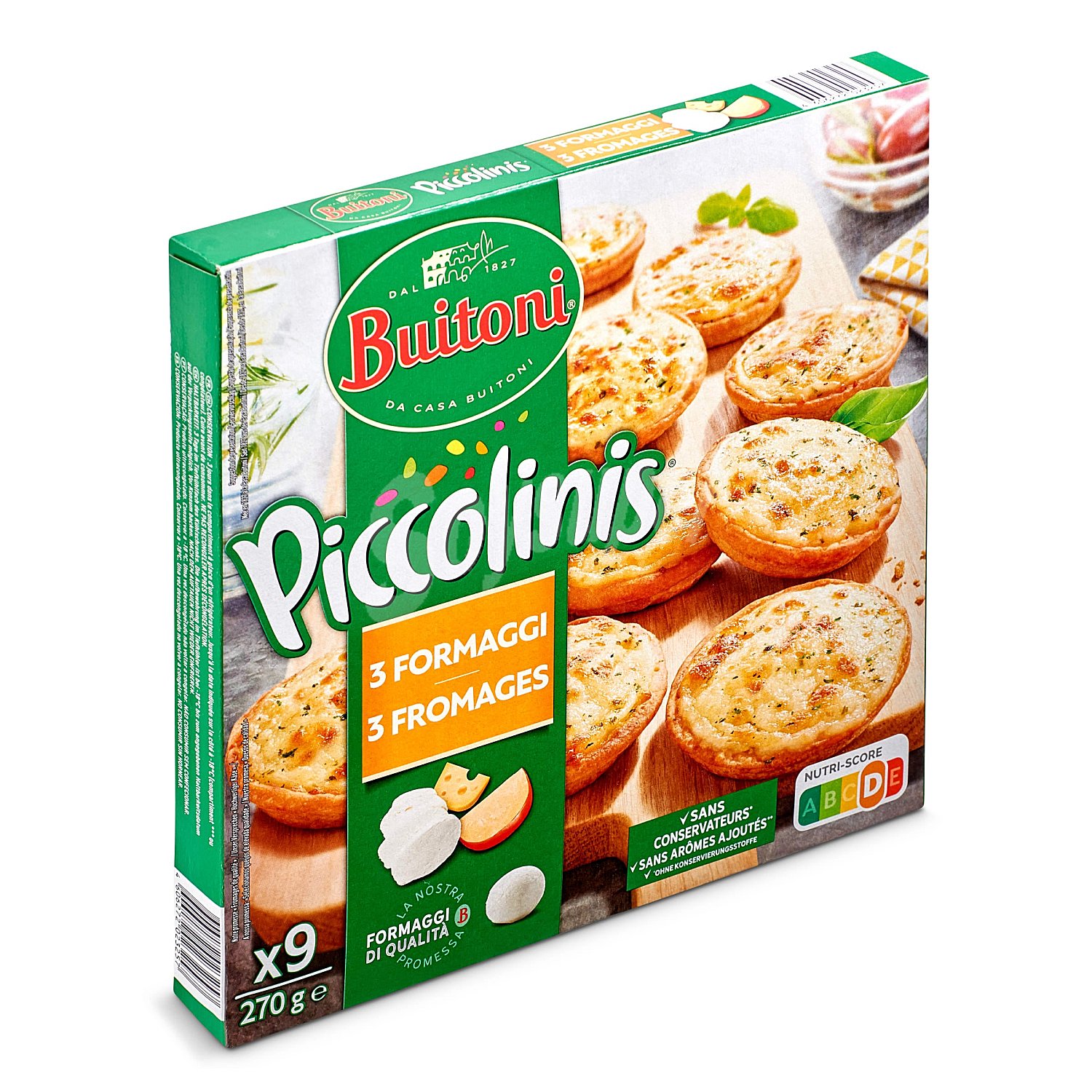 Piccolinis 3 quesos