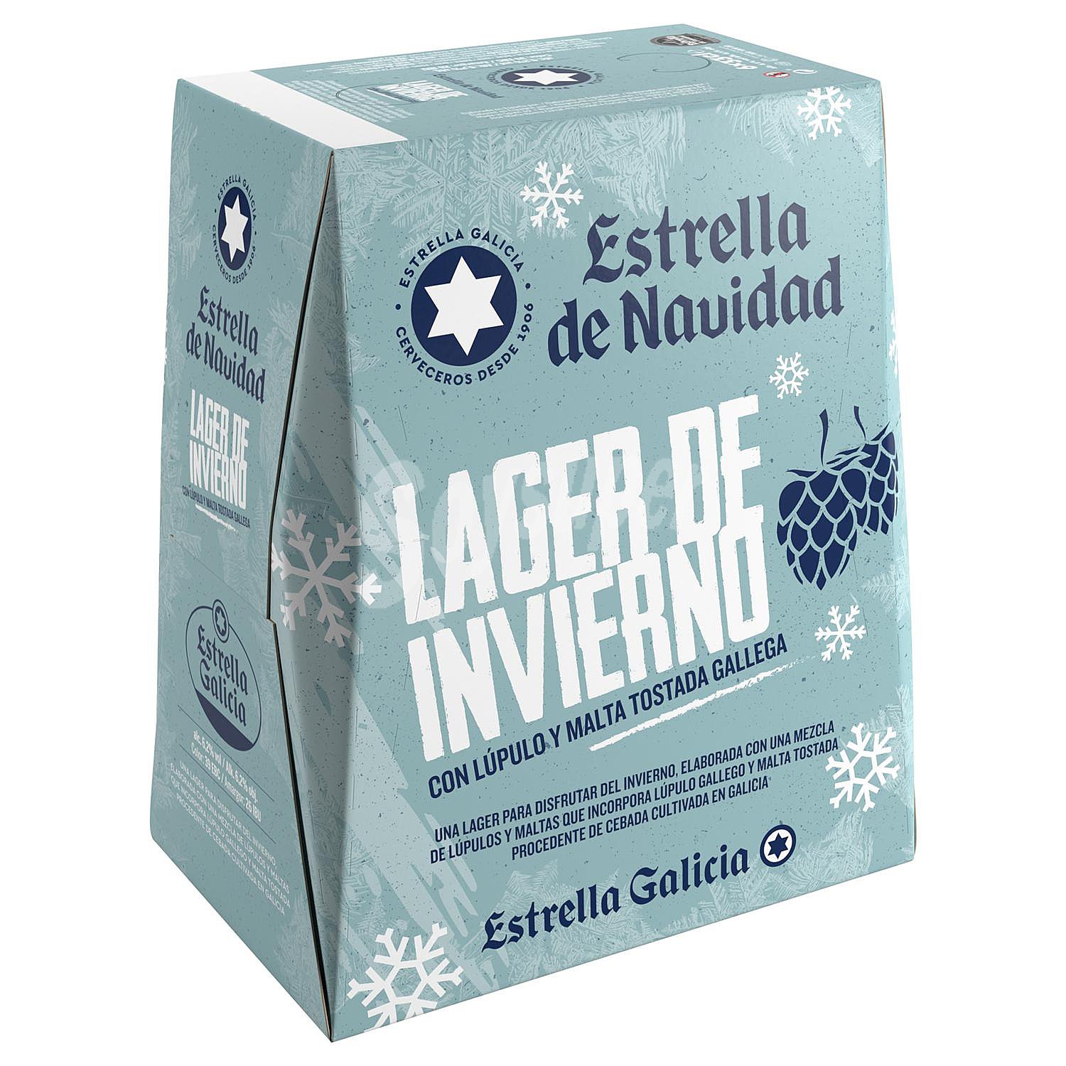 Cervezas Estrella de Navidad