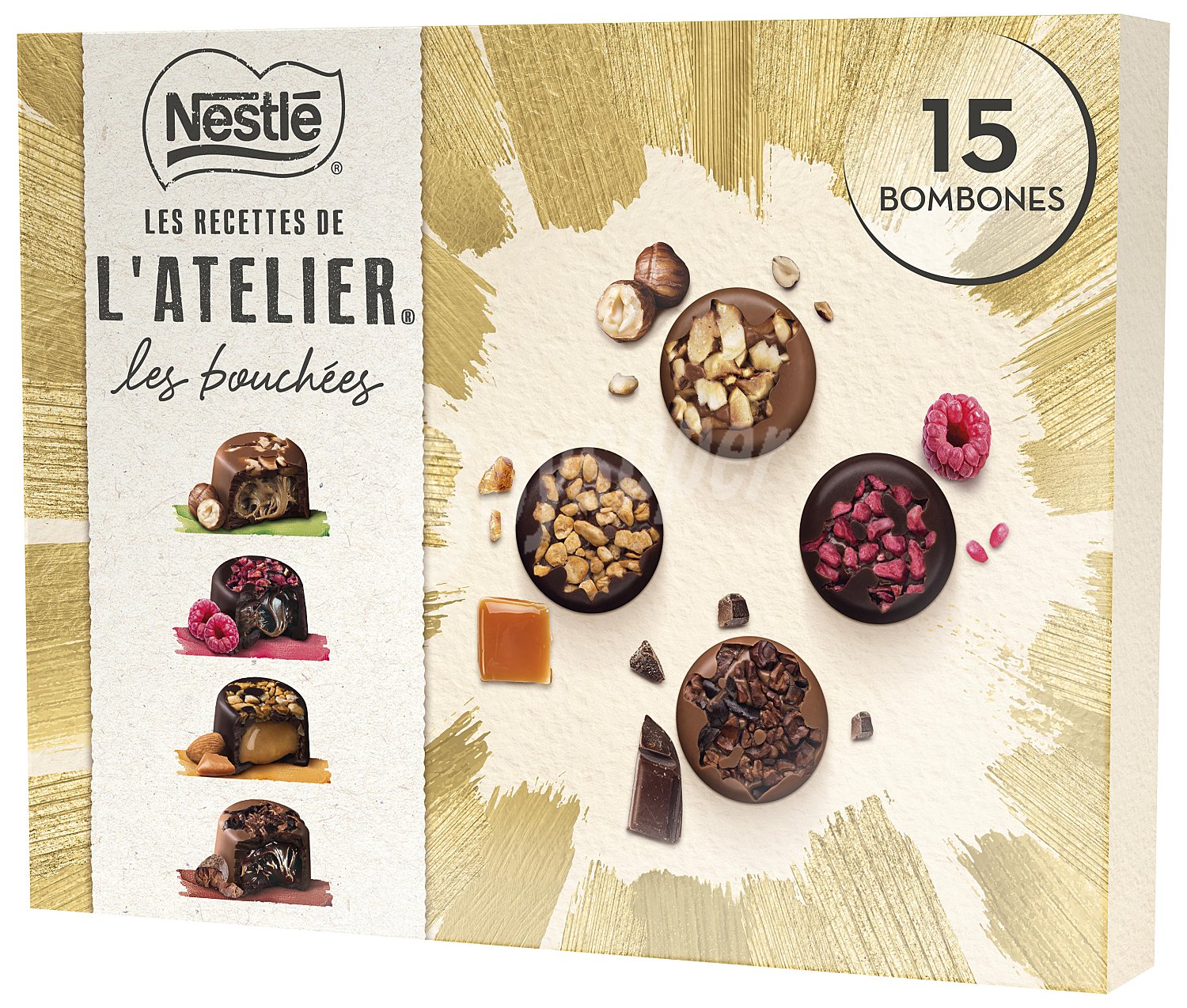 Bombones surtidos Les Bouchées Les Recettes de L'atelier Nestlé