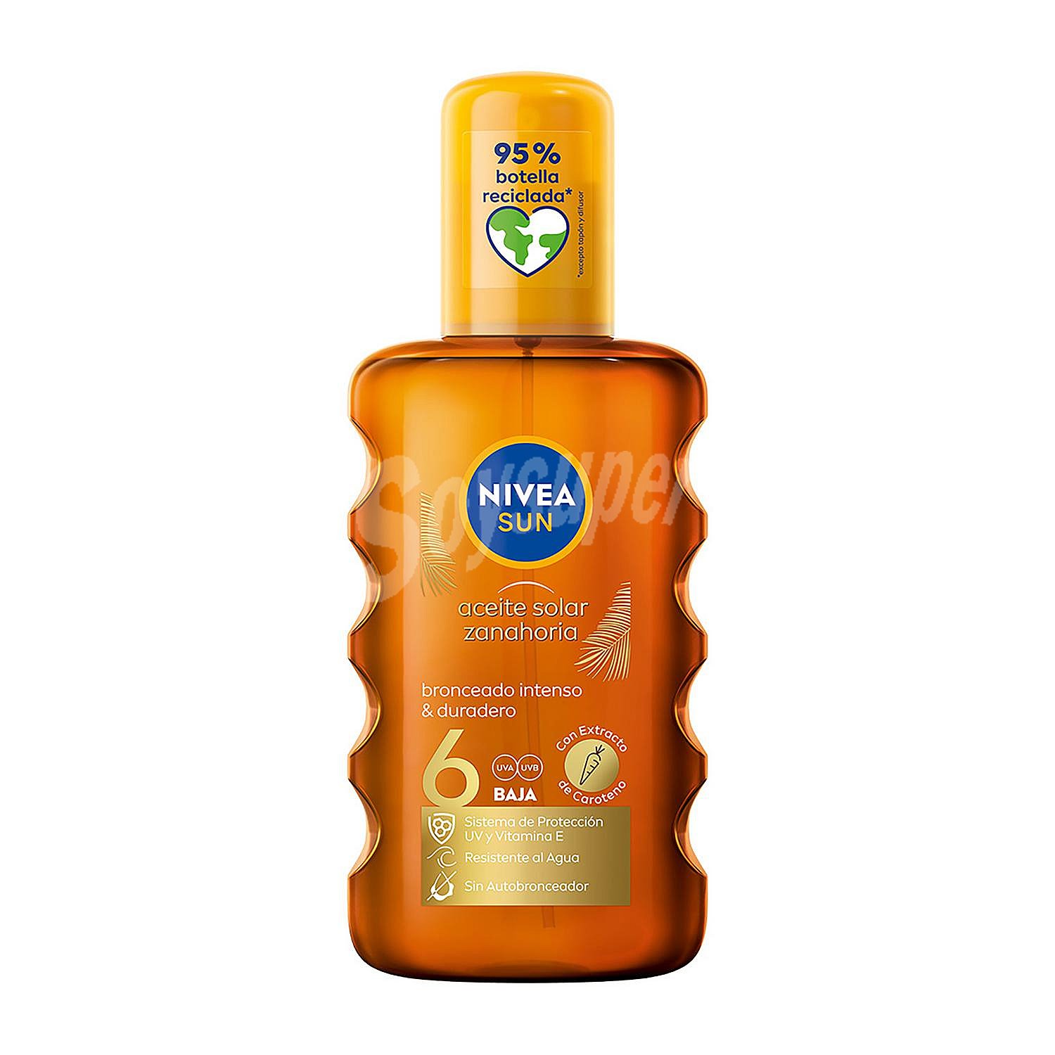 Aceite Solar Nivea Zanahoria Spray FP 6