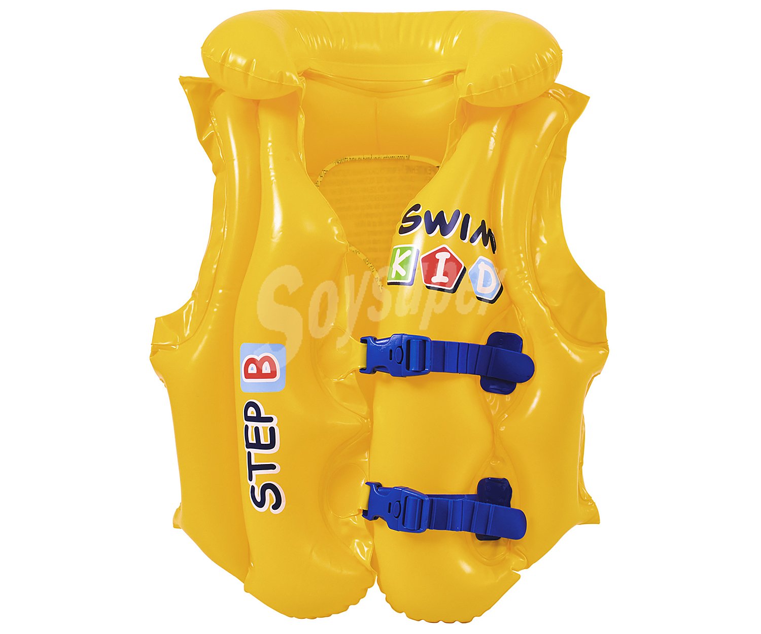 Chaleco hinchable infantil de natación con cierres de seguridad ajustables, Swim Kid B jilong