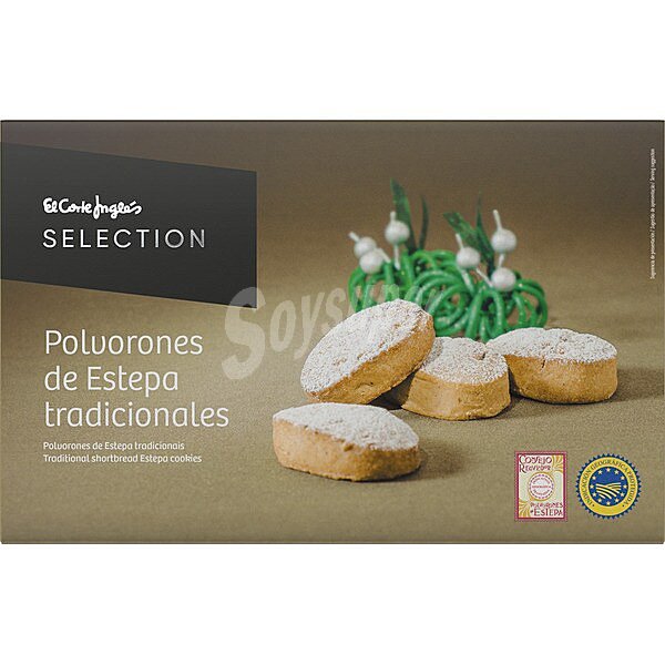 Polvorones de Estepa tradicionales IGP Mantecdos de Estepa selection