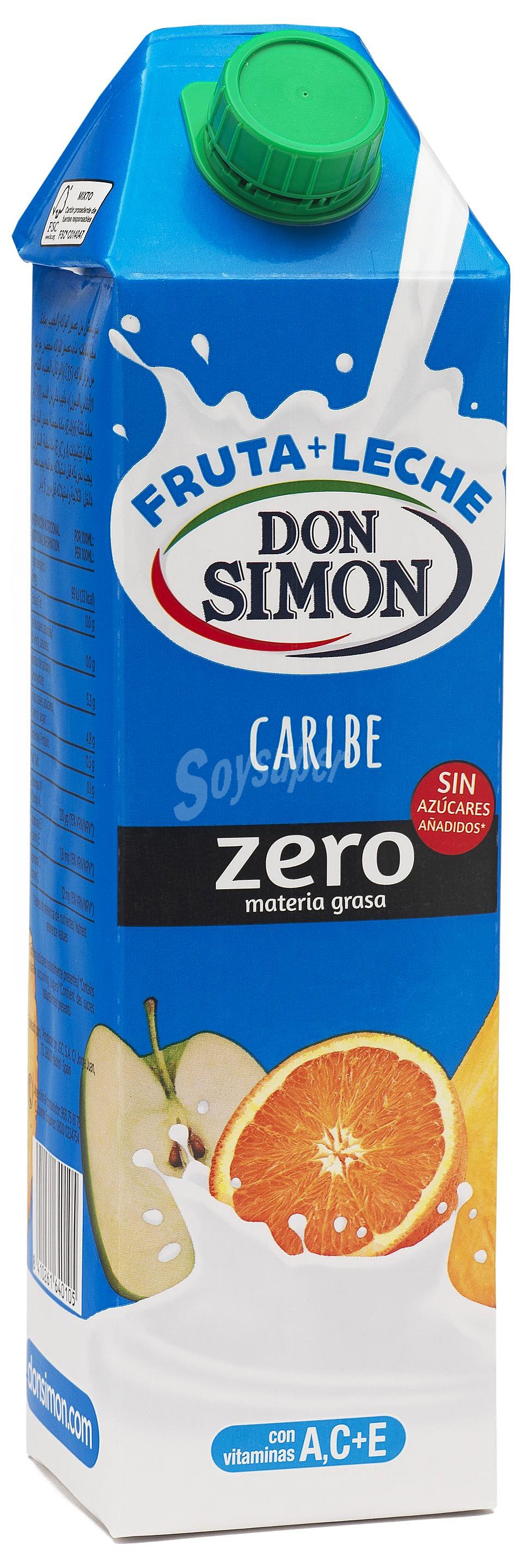 Lactozumo zero Caribe DON simón