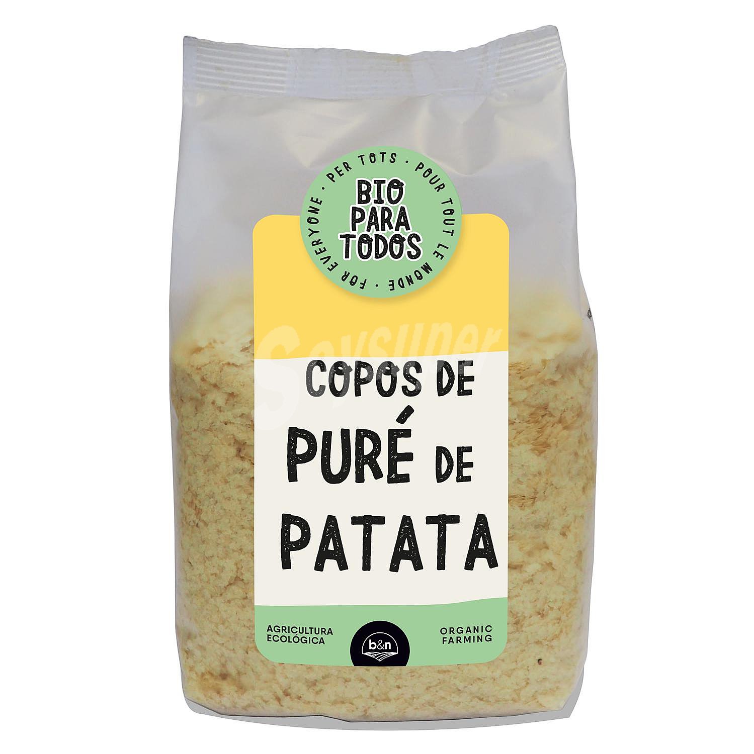 Puré de patatas ecológico Bio para todos