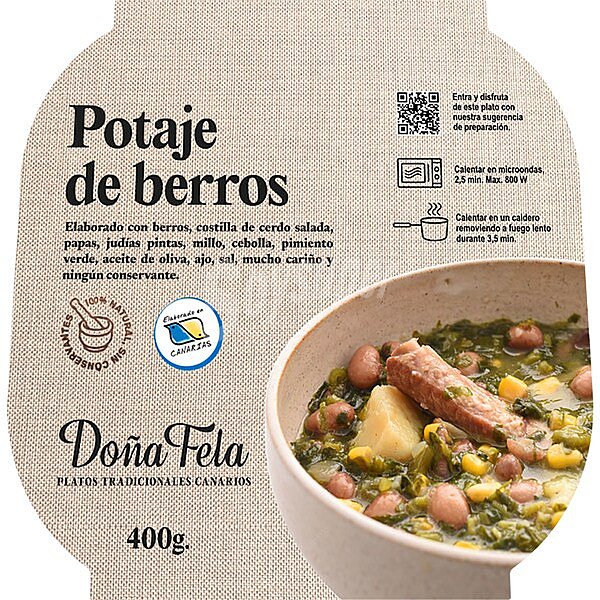 Potaje de berros