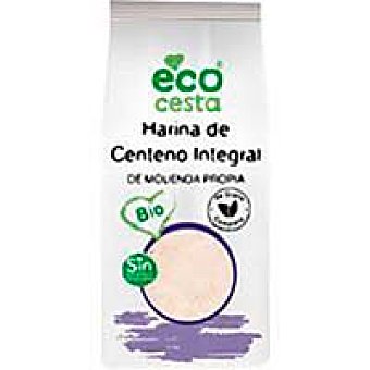 Harina de centeno integral bio ecocesta