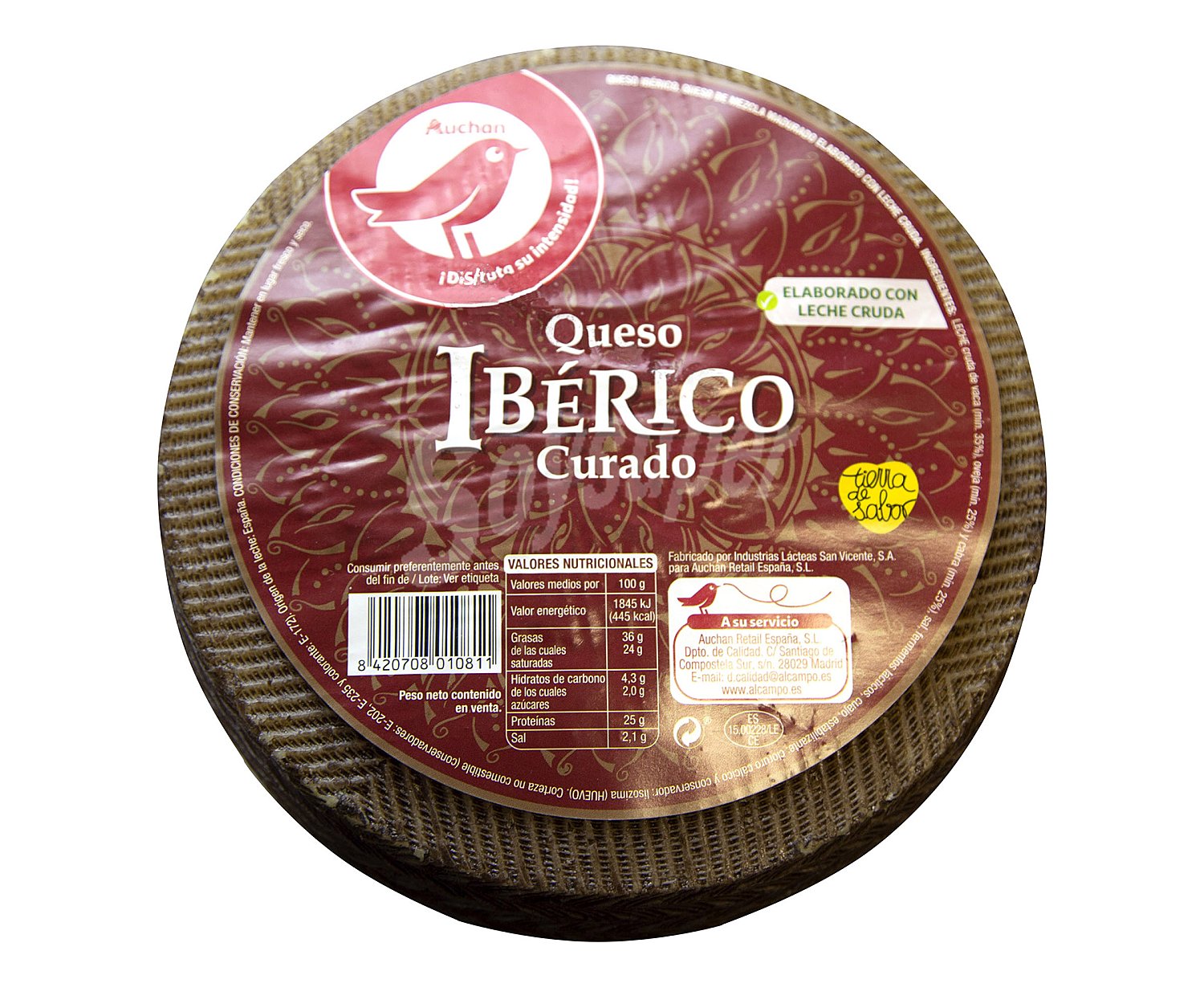 Queso Ibérico curado