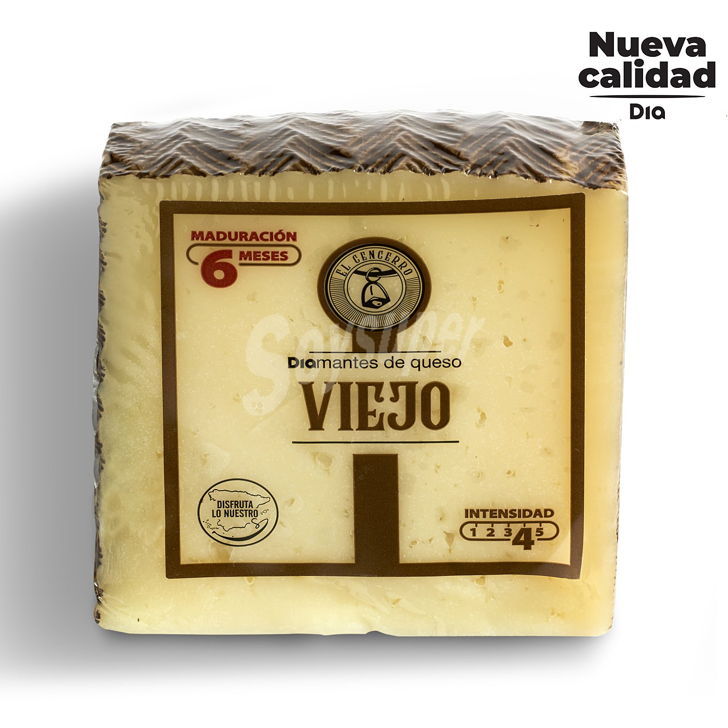 Queso mezcla viejo 6 meses con leche pasteurizada cuña 300g