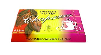 Chocolate sin leche a la taza