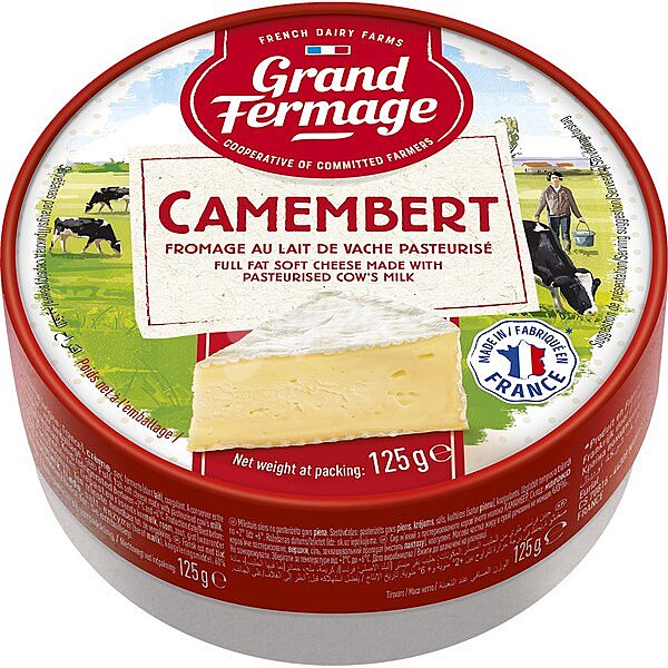 Queso camembert caja 