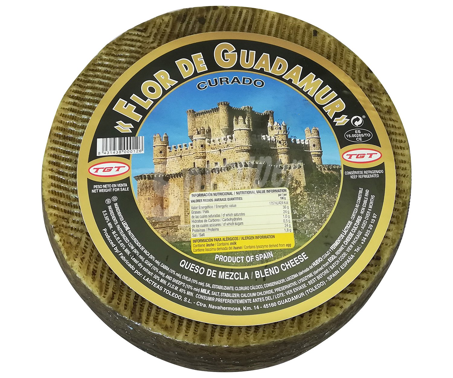 Queso curado mezcla