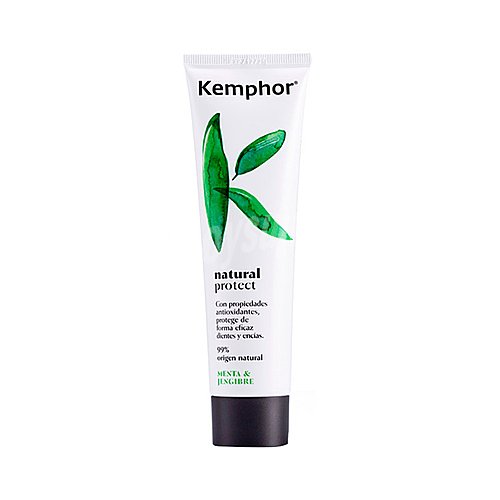 Kemphor Pasta de dientes con Jenjibre y Menta y un 99% de ingredientes de origen natural kemphor Natural care