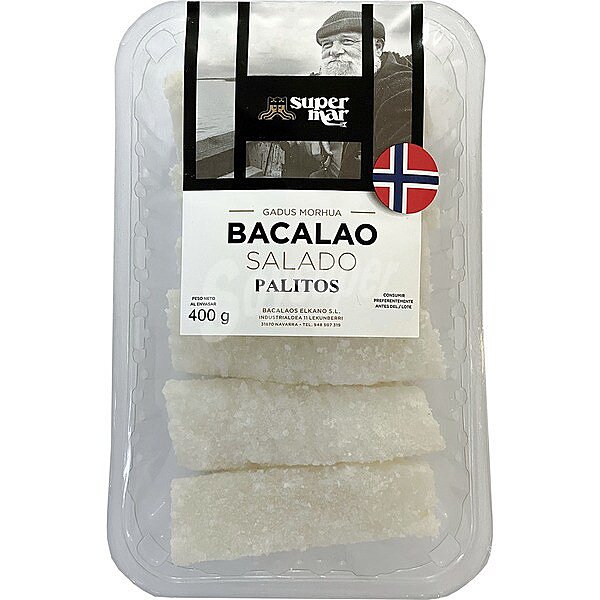 Palitos de bacalao