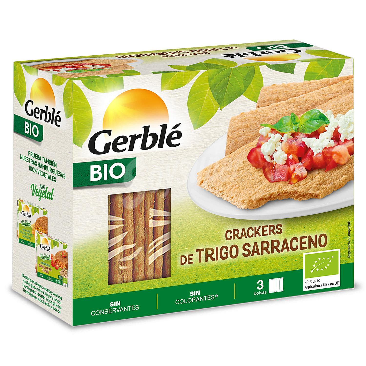 Crackers de trigo sarraceno gerblé BIO