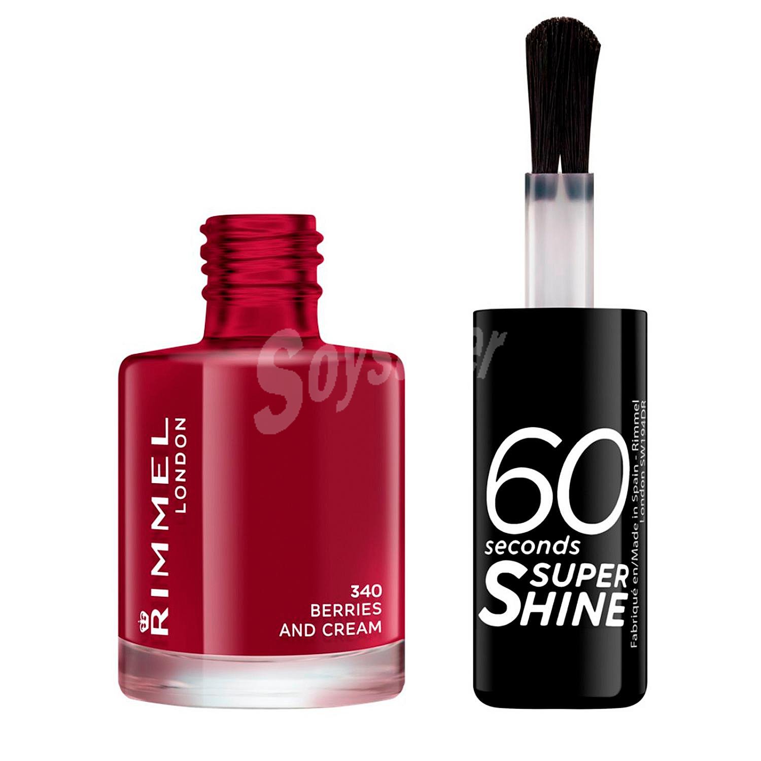 Esmalte de uñas 60 Seconds Super Shine nº 340 Berries and Cream