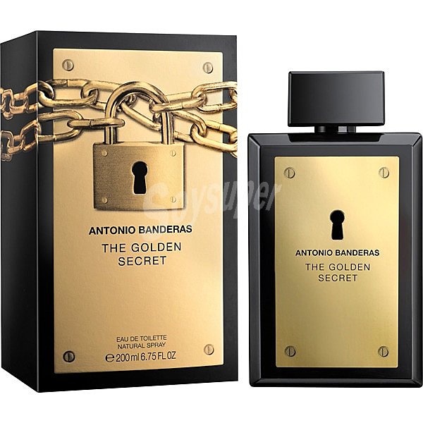 Eau de toilette para hombre con vaporizador en spray antonio banderas The golden secret