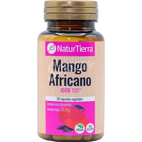 Mango africano 30 cápsulas envase 120 g