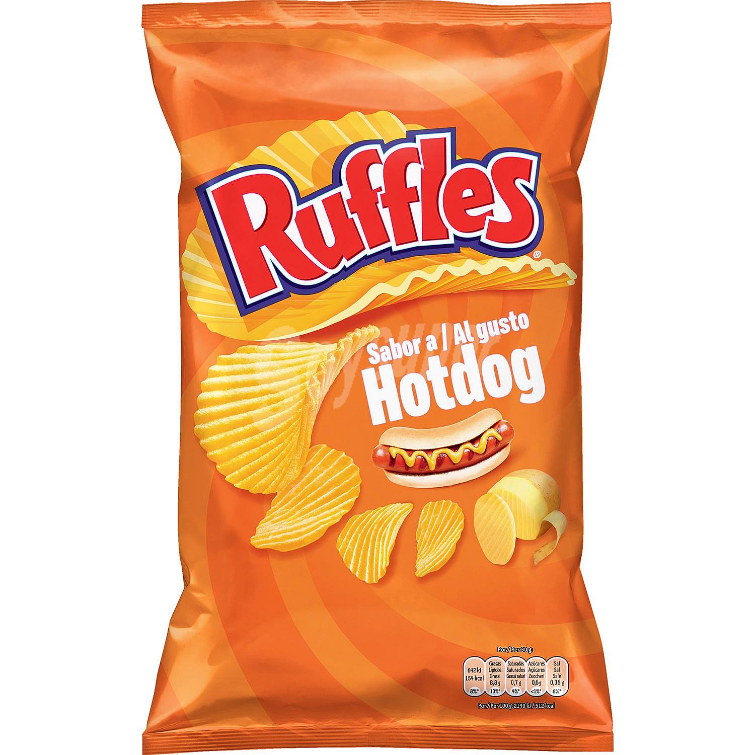 Patatas fritas hotdog Ruffles