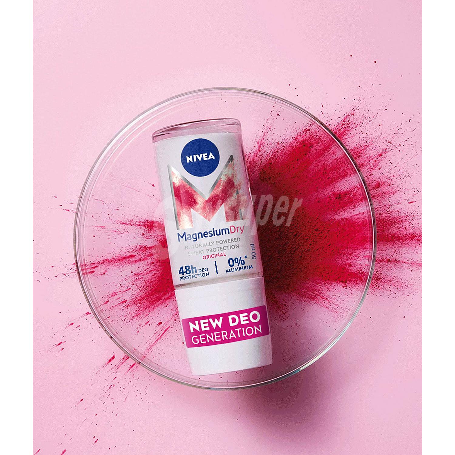 Desodorante roll-on Magnesium Dry Original Nivea