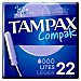 Tampón Compak Lites tampax, 22u