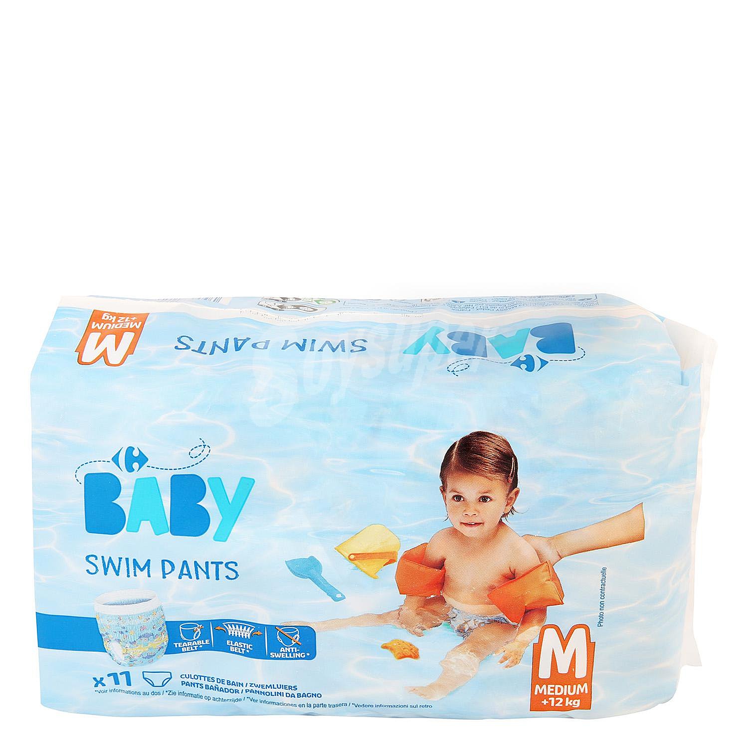 Pañales Bañador Carrefour Baby Talla 5 +12 kg