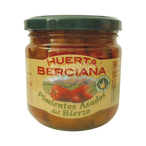 Huerta berciana Pimientos asados dop del Bierzo huerta berciana