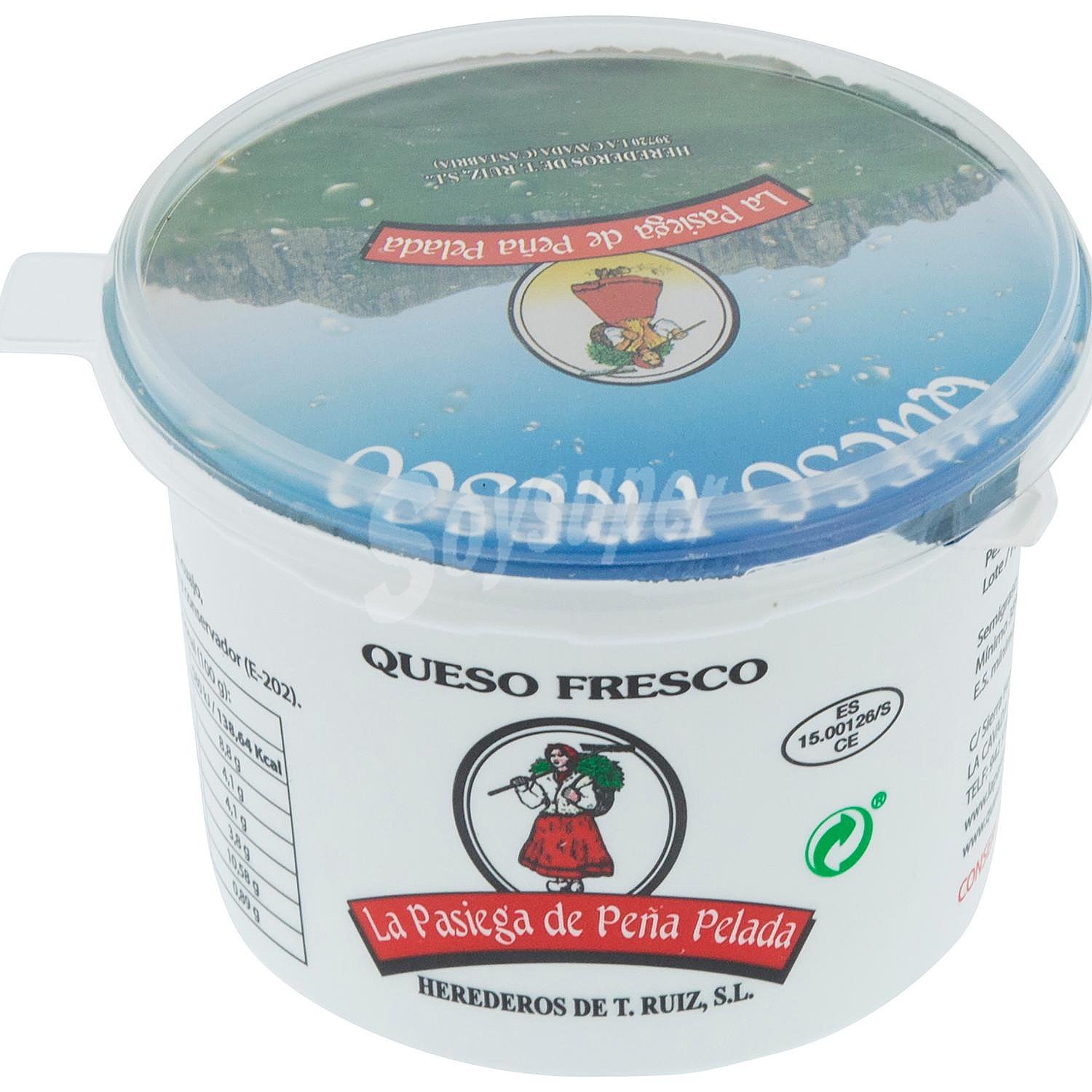 Queso fresco La Pasiega de Peña Pelada