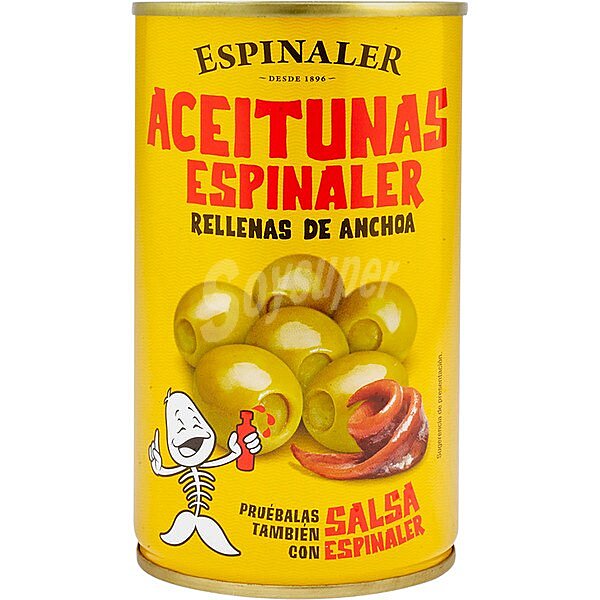 Aceitunas rellenas de anchoa