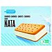 Sandwich de nata mastro gelato, 6 uds., caja 600 ml