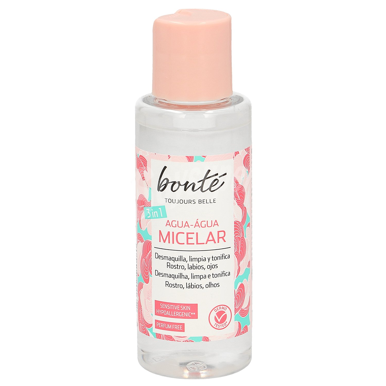 Agua micelar 3 en 1 piel sensible formato viaje bote 100 ml