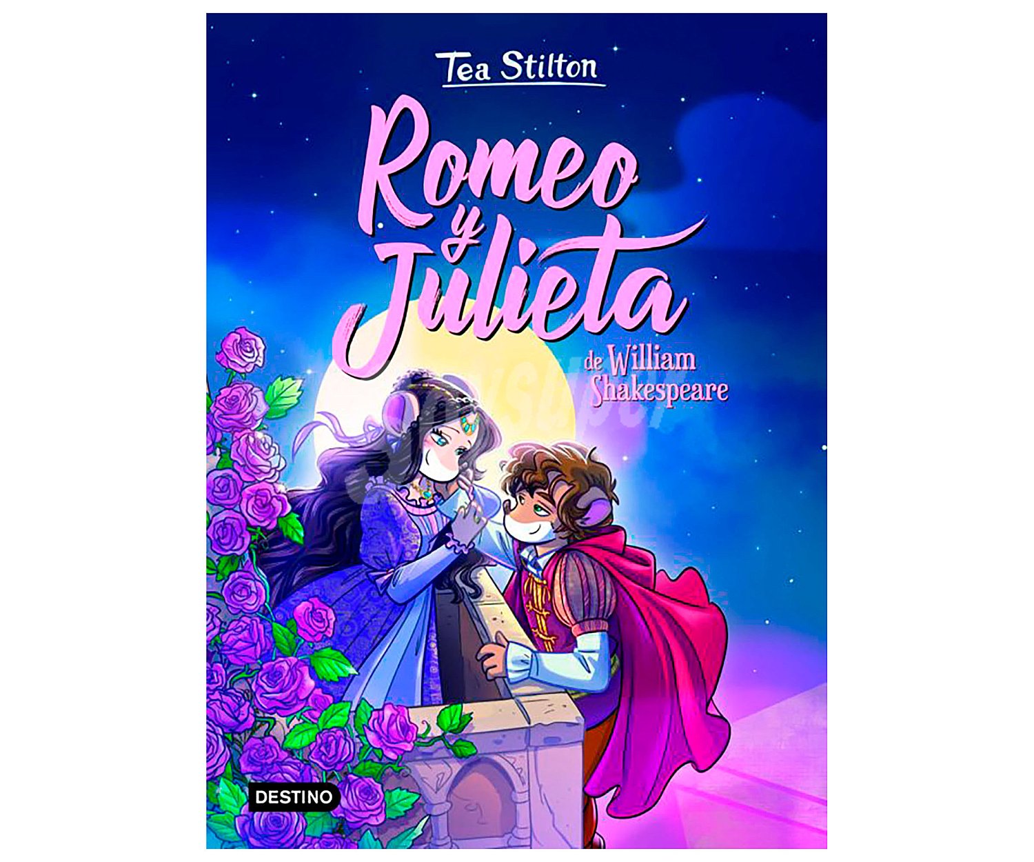 Tea Stilton: Romeo y Julieta, TEA stilton. Género: infantil. Editorial Destino.