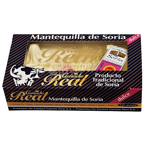 Cañada real Pastilla de mantequilla dulce tradicional de Soria cañada real