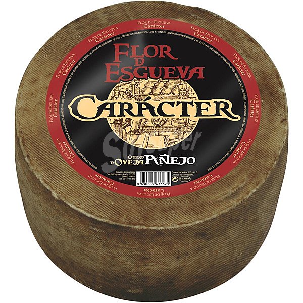 Caracter queso de oveja añejo peso aproximado pieza 3,2 kg