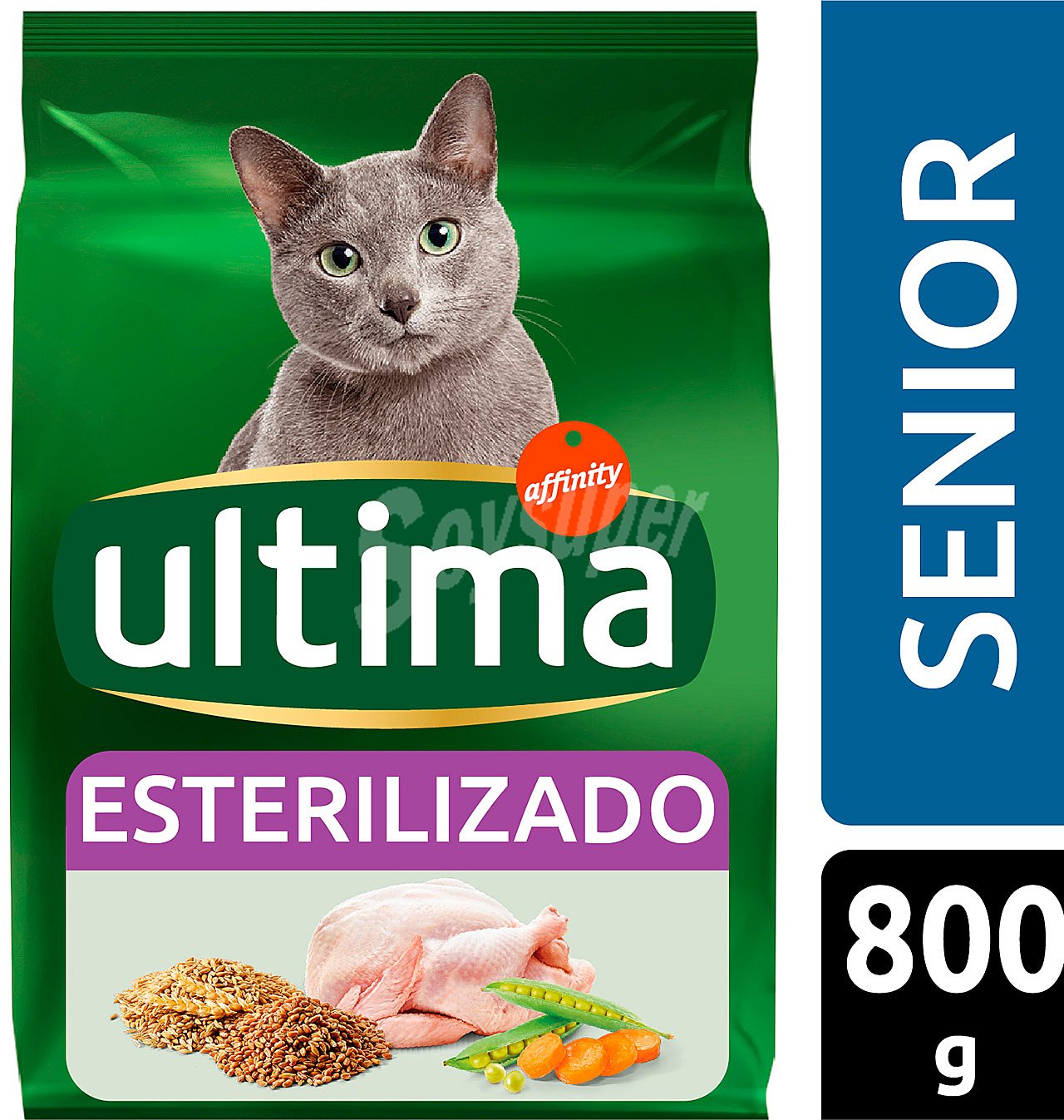 Comida gato esterilizados senior